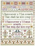 (image for) Woman Seweth Sampler